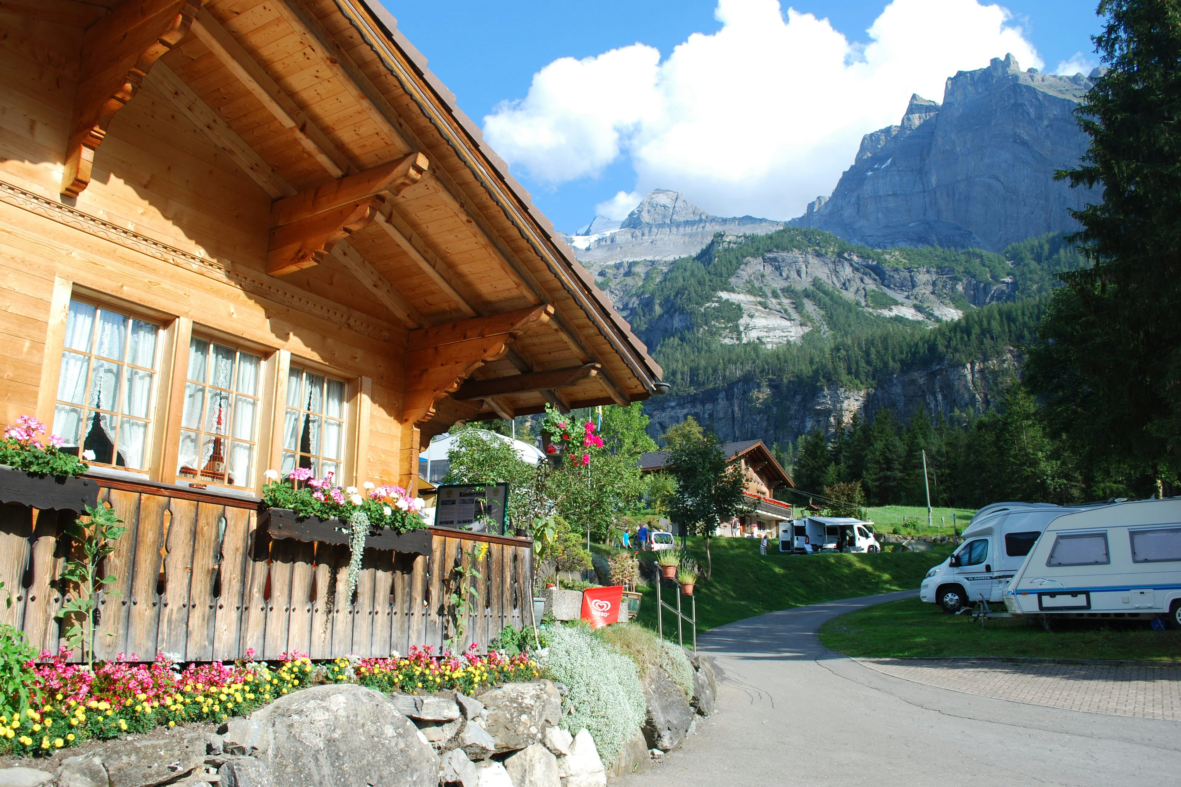 Camping Rendez-Vous - Eingang zum Campingplatz