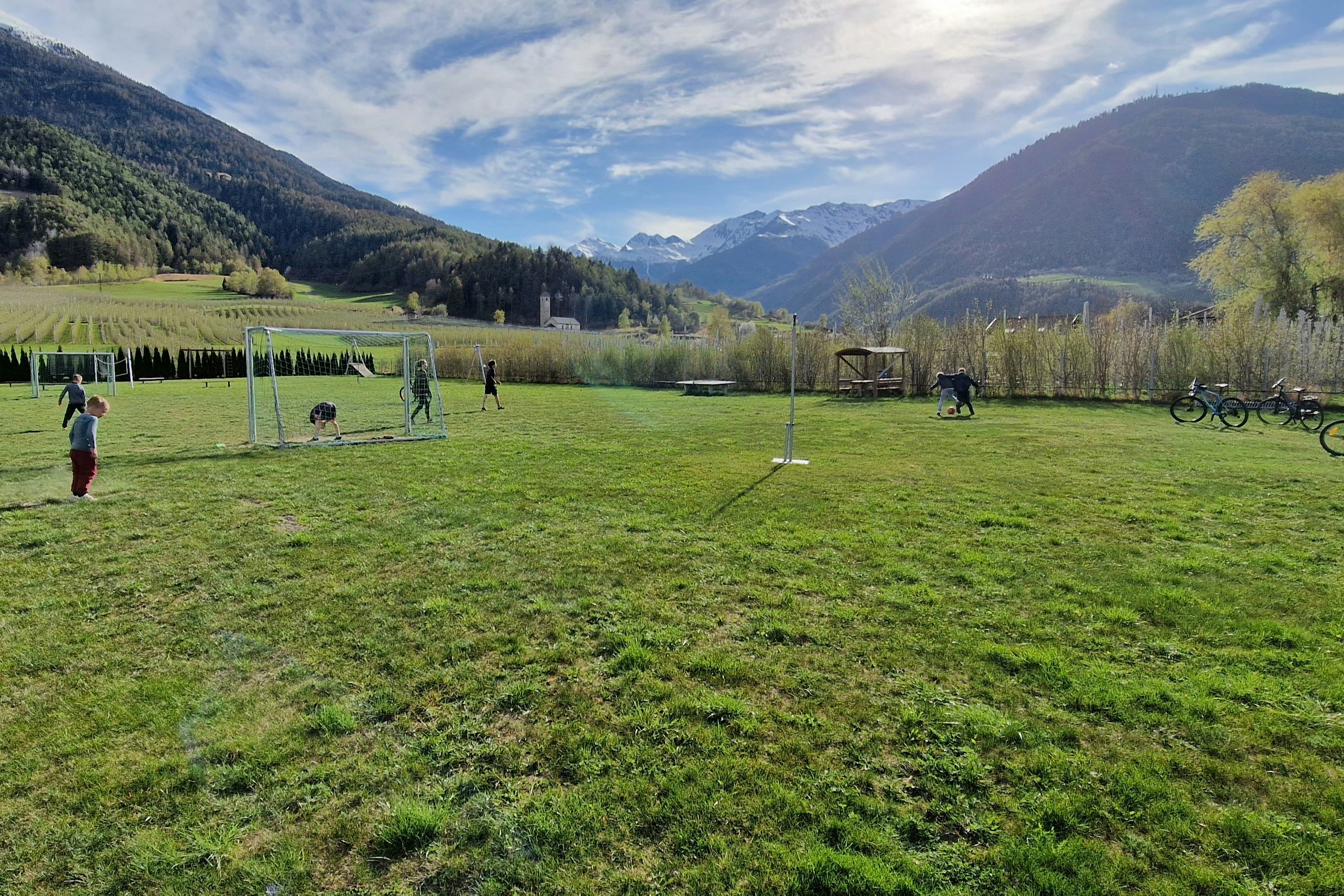 Camping Residence Sägemühle - Bolzplatz auf dem Campingplatz