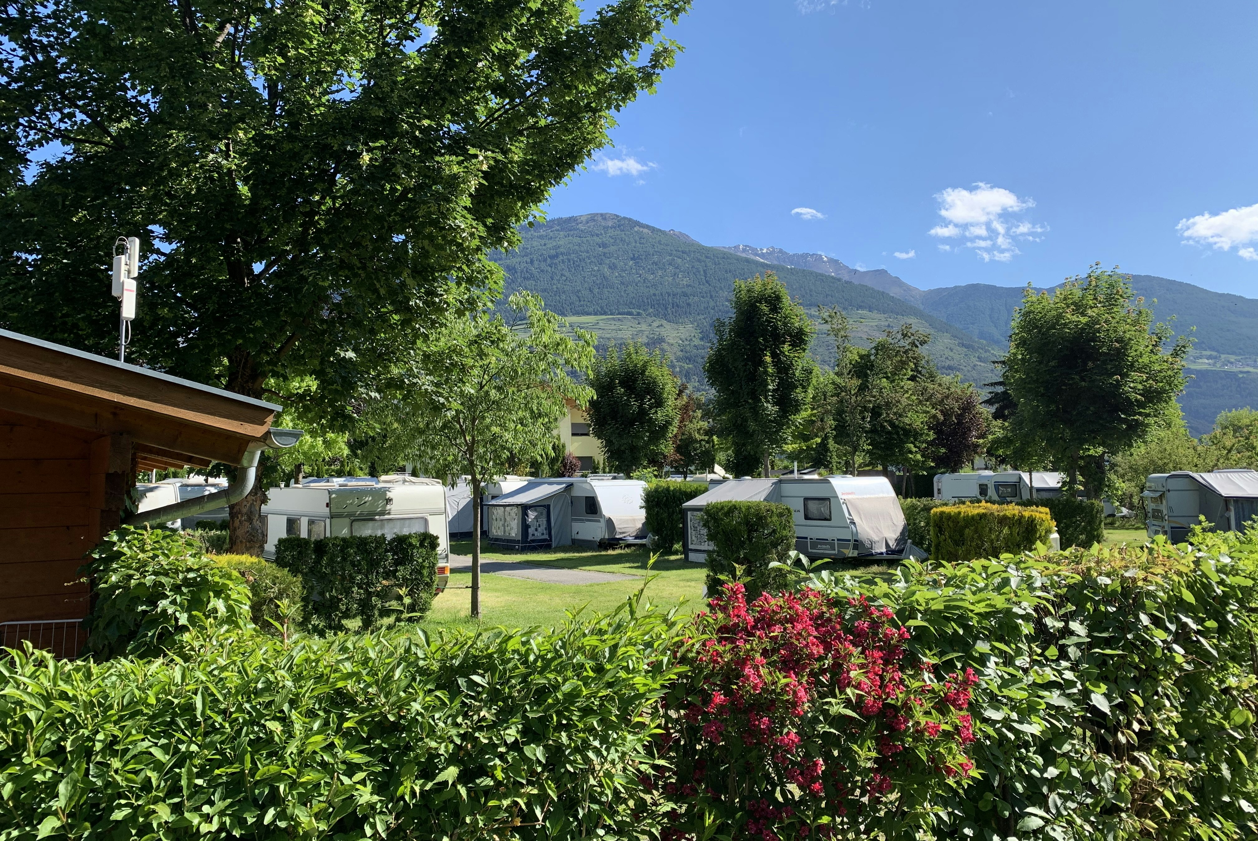 Camping Residence Sägemühle - Standplätze auf dem Campingplatz