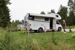 Camping Resort Bayerwald - Standplätze auf dem Campingplatz