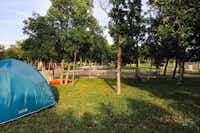 Camping Resort Micanovi Dvori - Zeltplatz auf der wiese