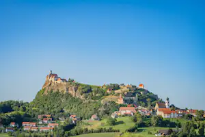 Camping Resort Riegersburg - Blick in die Umgebung des Campingplatzes