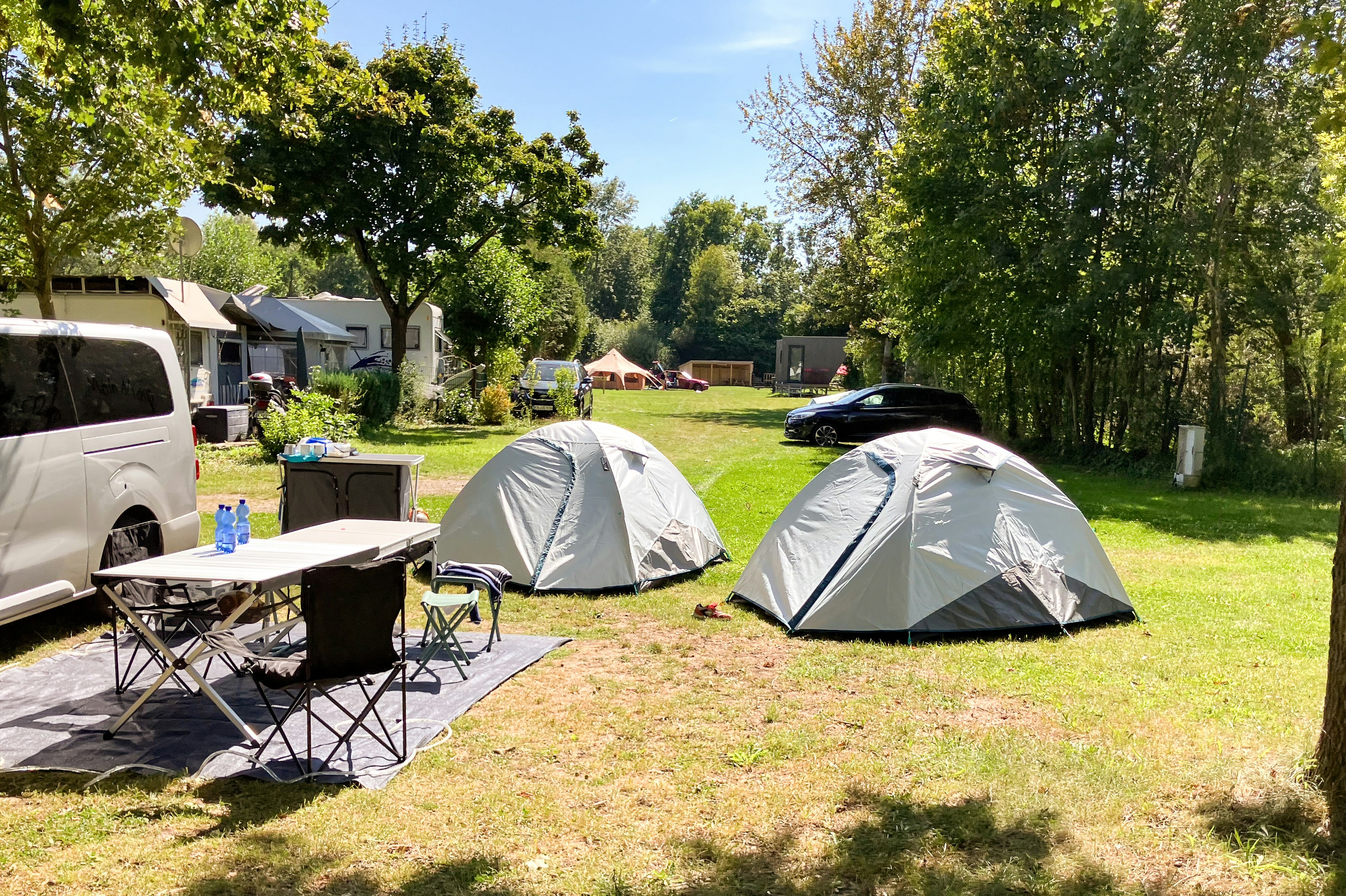 Camping Resort Rülzheim - Zeltplätze auf dem Campingplatz