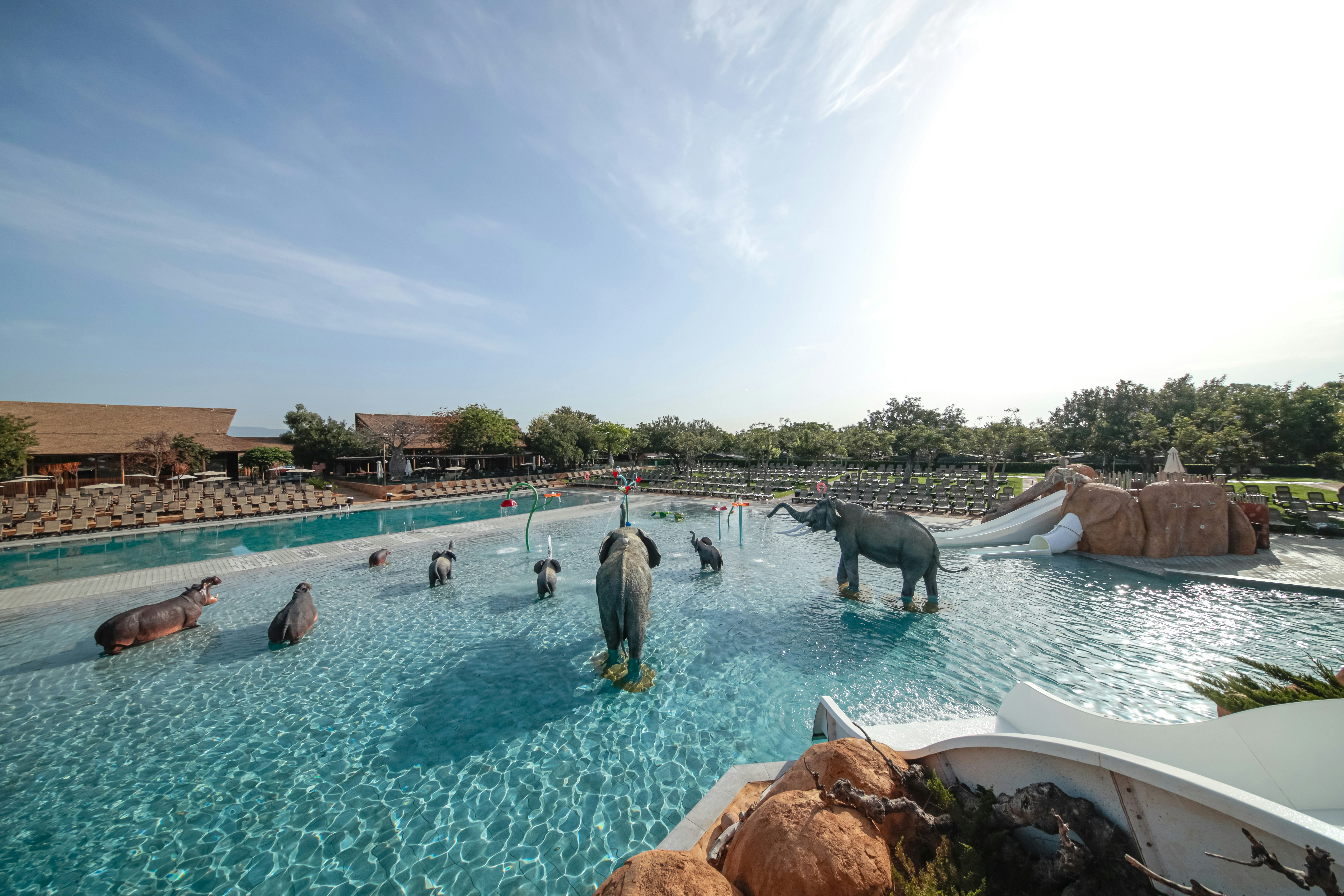 Sangulí Camping & Resort  - Wasserspielplatz für Kinder auf dem Campingplatz