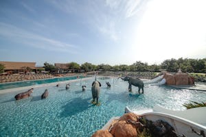 Sangulí Camping & Resort - Wasserspielplatz für Kinder auf dem Campingplatz