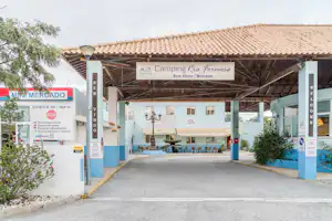 Camping Ria Formosa - Einfahrt