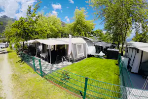 Camping Riarena - Wohnwagen- und Wohnmobilstellplätzen auf dem Campingplatz