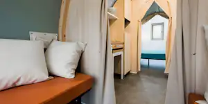Camping Riccardo - Innenraum eines Glampingzeltes