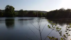 Camping Risle et Seine Camping Risle Seine Les Étangs - Blick auf den Fluss