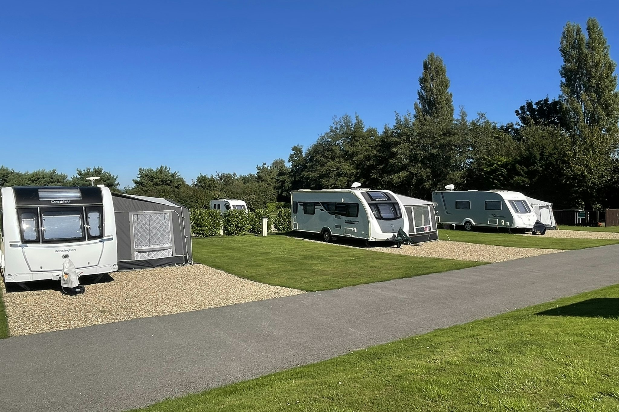 Robin Hood Caravan Park  Camping Robin Hood - Standplätze auf dem Campingplatz