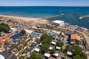 Camping Paradis Robinson Camping Robinson - Campingplatz aus der Vogelperspektive