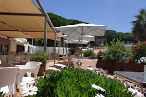 Camping Roca Grossa - Außenbereich Restaurant