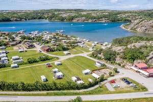 Camping Rörvik - Campingplatz aus der Vogelperspektive
