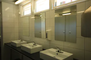 Camping Rösjöbaden - Sanitärbereich vom Campingplatz