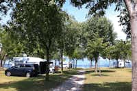 Camping Romantica  -  Campingplatz mit direktem Zugang zum Gardasee