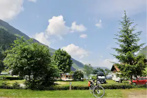 Camping Ronacher - Blick auf den idyllischen Campingplatz