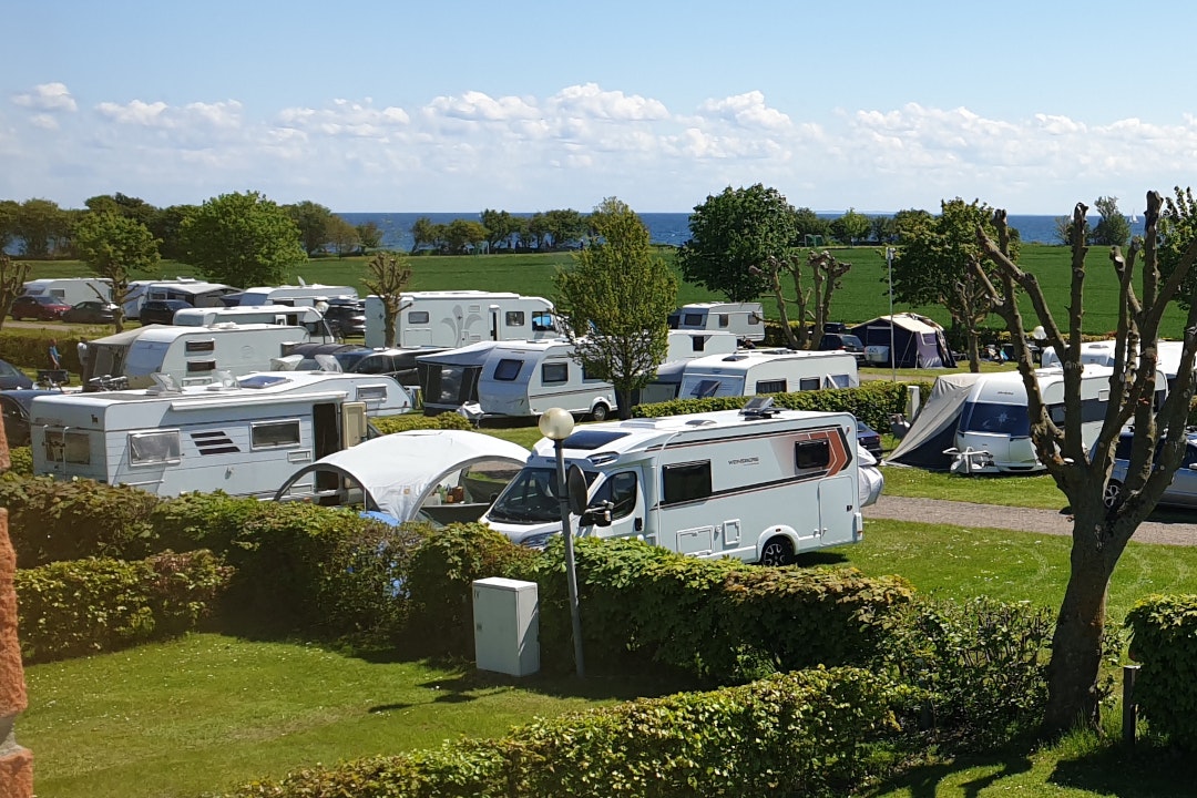 Rosenfelder Strand Ostsee Camping - Standplätze auf dem Campingplatz