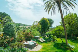 Camping Rosselba le Palme - Jacuzzi auf dem Campingplatz