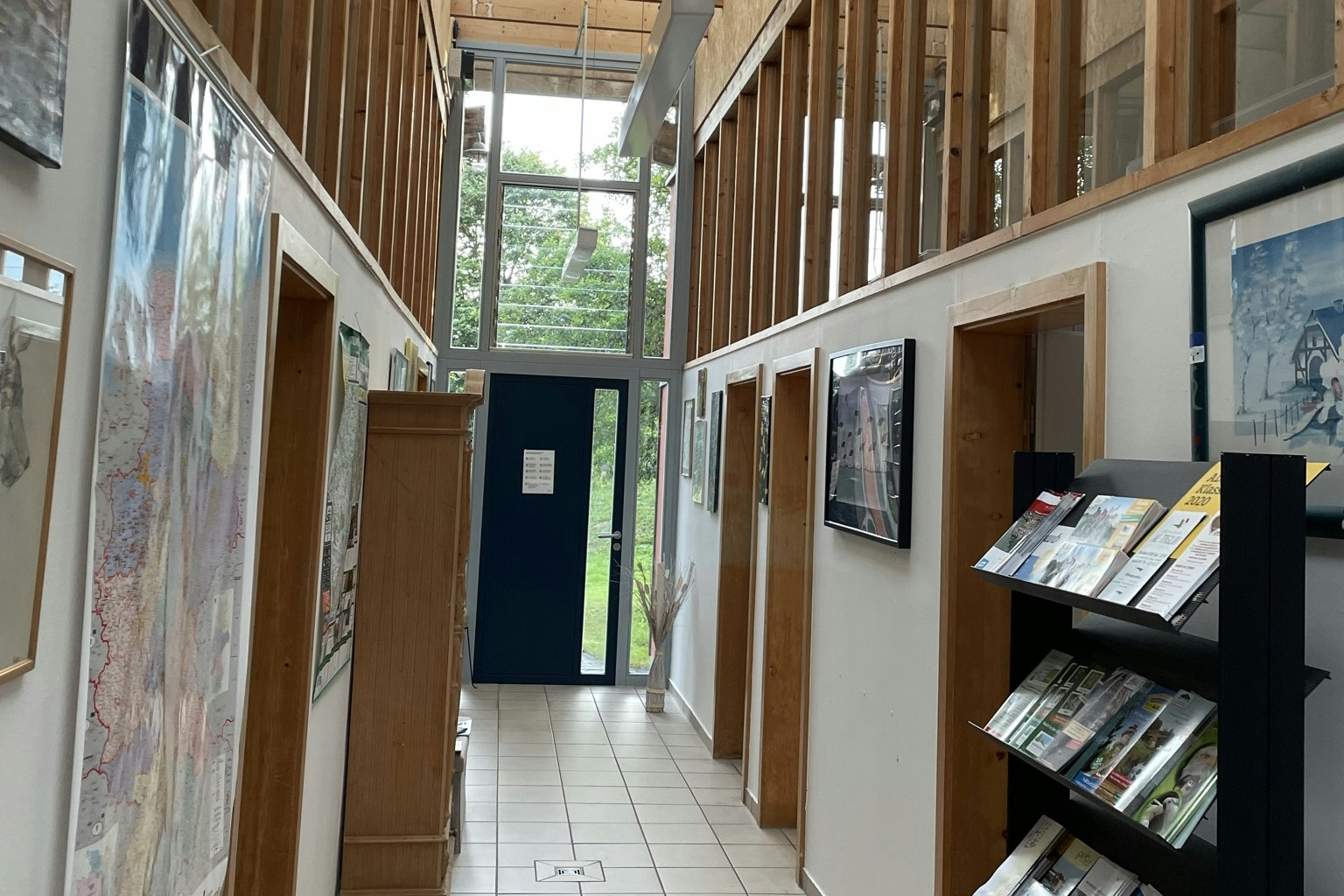 Camping Rotbrunn  - Innenansicht des Sanitärgebäudes