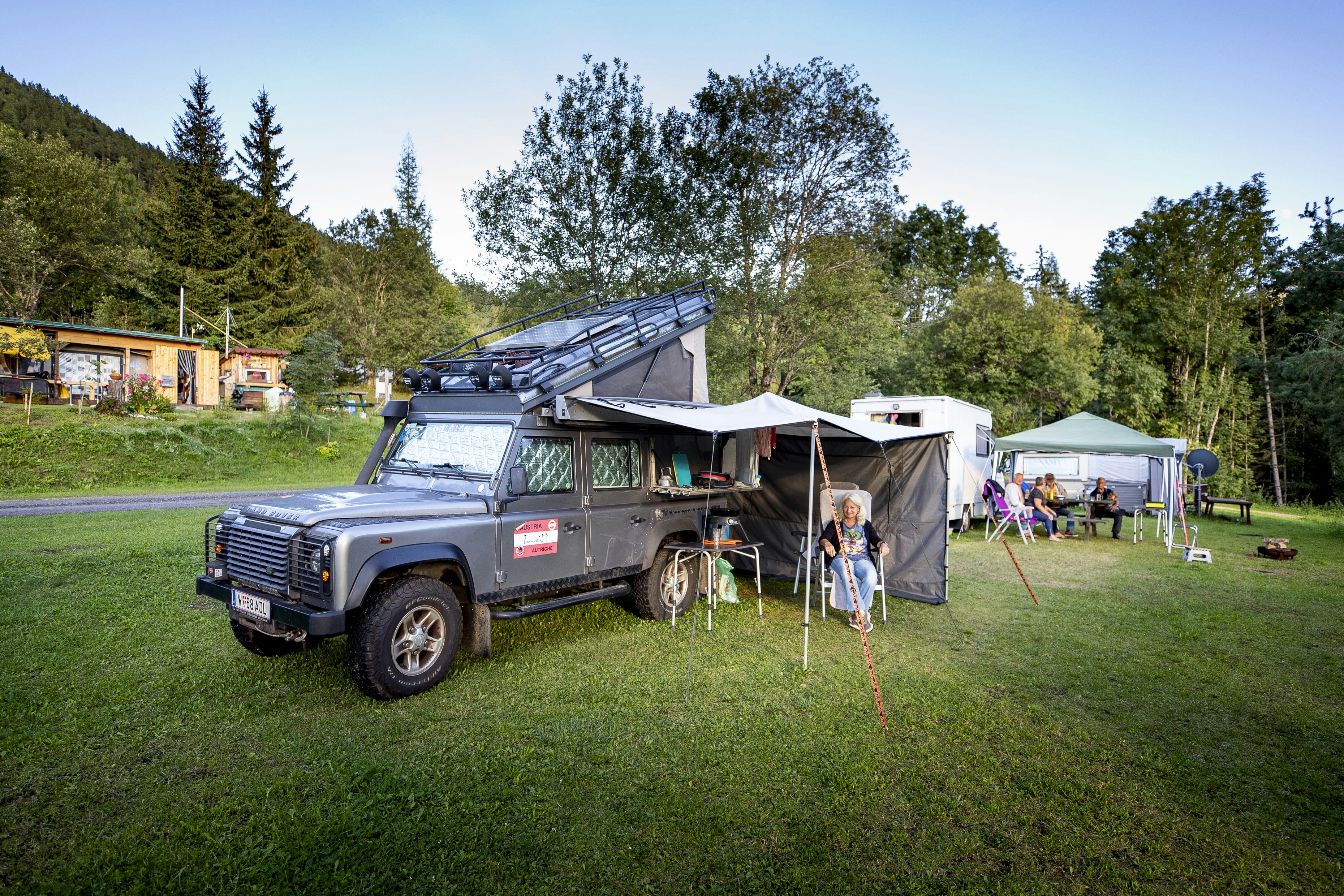 Camping Rothenfels - Stellplätze im Grünen