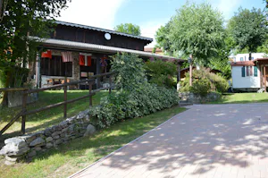 Camping Royal - Bar Terrasse auf dem Campingplatz