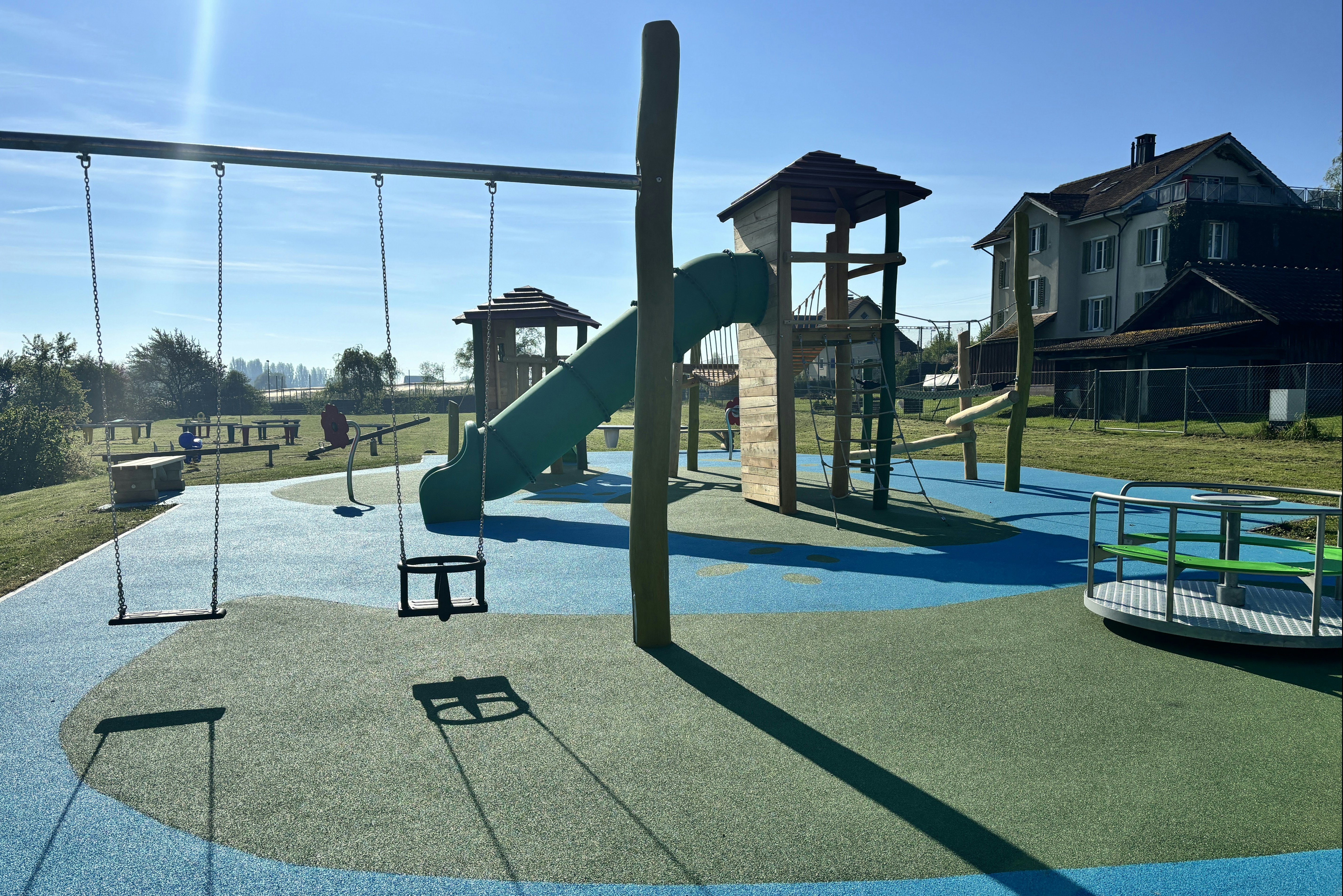 Camping Ruderbaum  - Kinderspielplatz auf dem Campingplatz