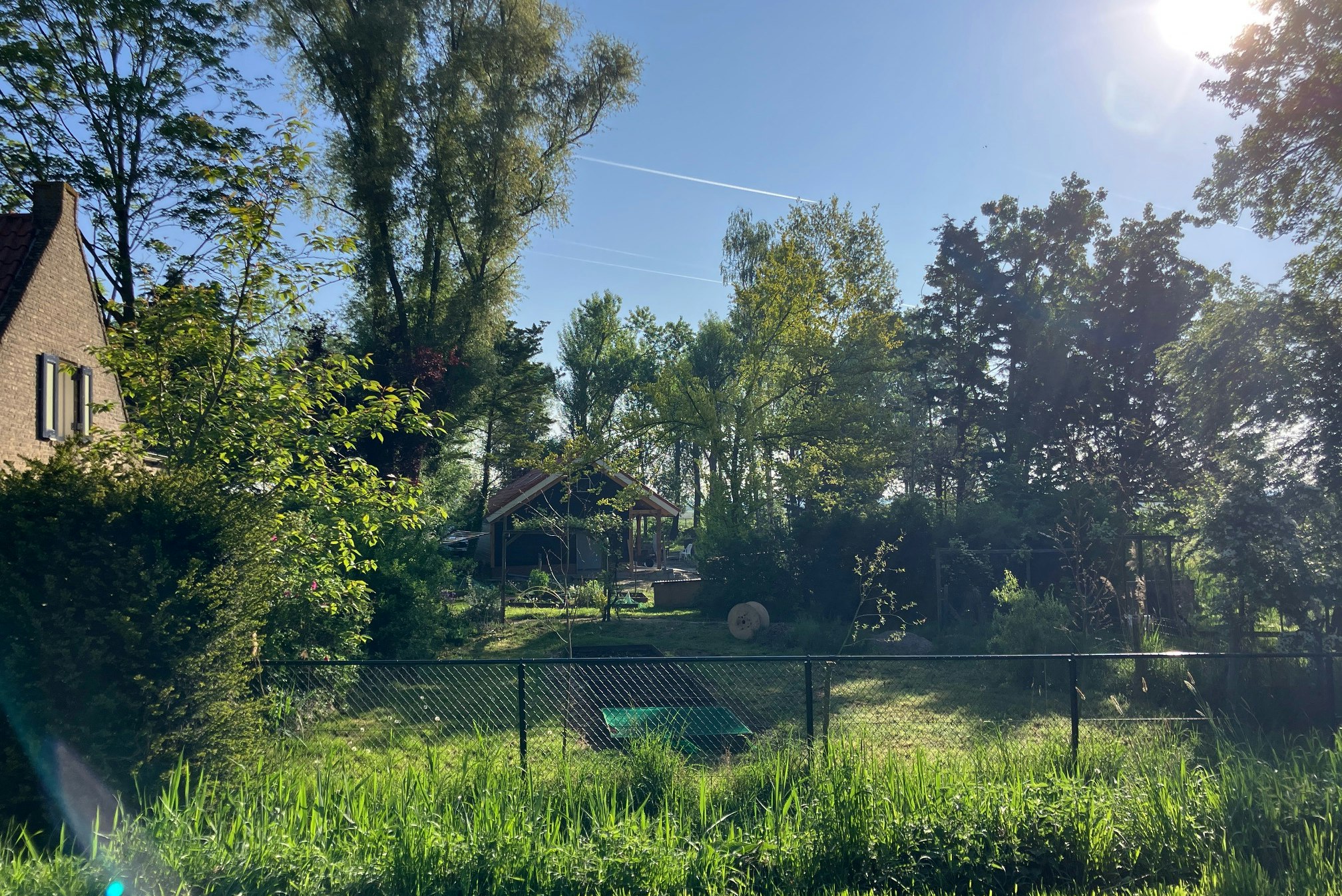 Camping Ruigenhil - Blick auf den Campingplatz im Grünen