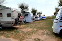 Camping Sabbia D'oro - Stellplätze auf dem Campingplatz