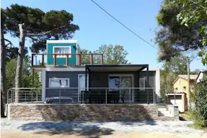 Camping Saint Aygulf Plage - Mobilheim auf dem Campingplatz