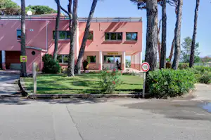 Camping Saint Aygulf Plage - Rezeption vom Campingplatz