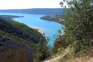 Camping Saint Jean -mit Blick auf den See