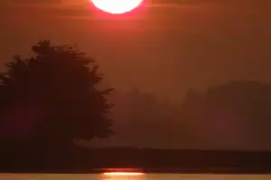 Camping Saint Jean - Sonnenuntergang auf dem Campingplatz