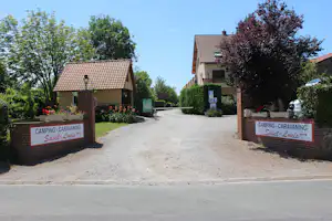 Camping Saint Louis - Eingang zum Campingplatz