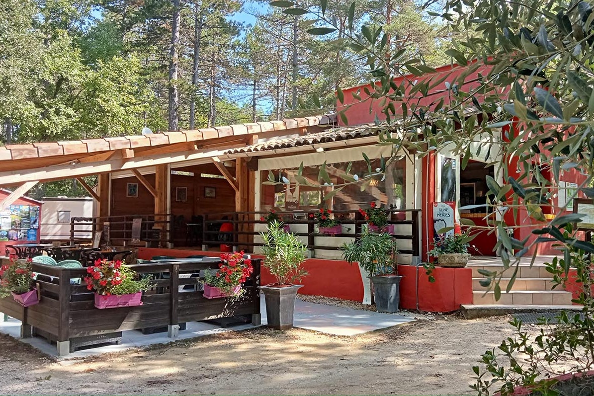Camping Saint Sauvayre - Restaurant auf dem Campingplatz