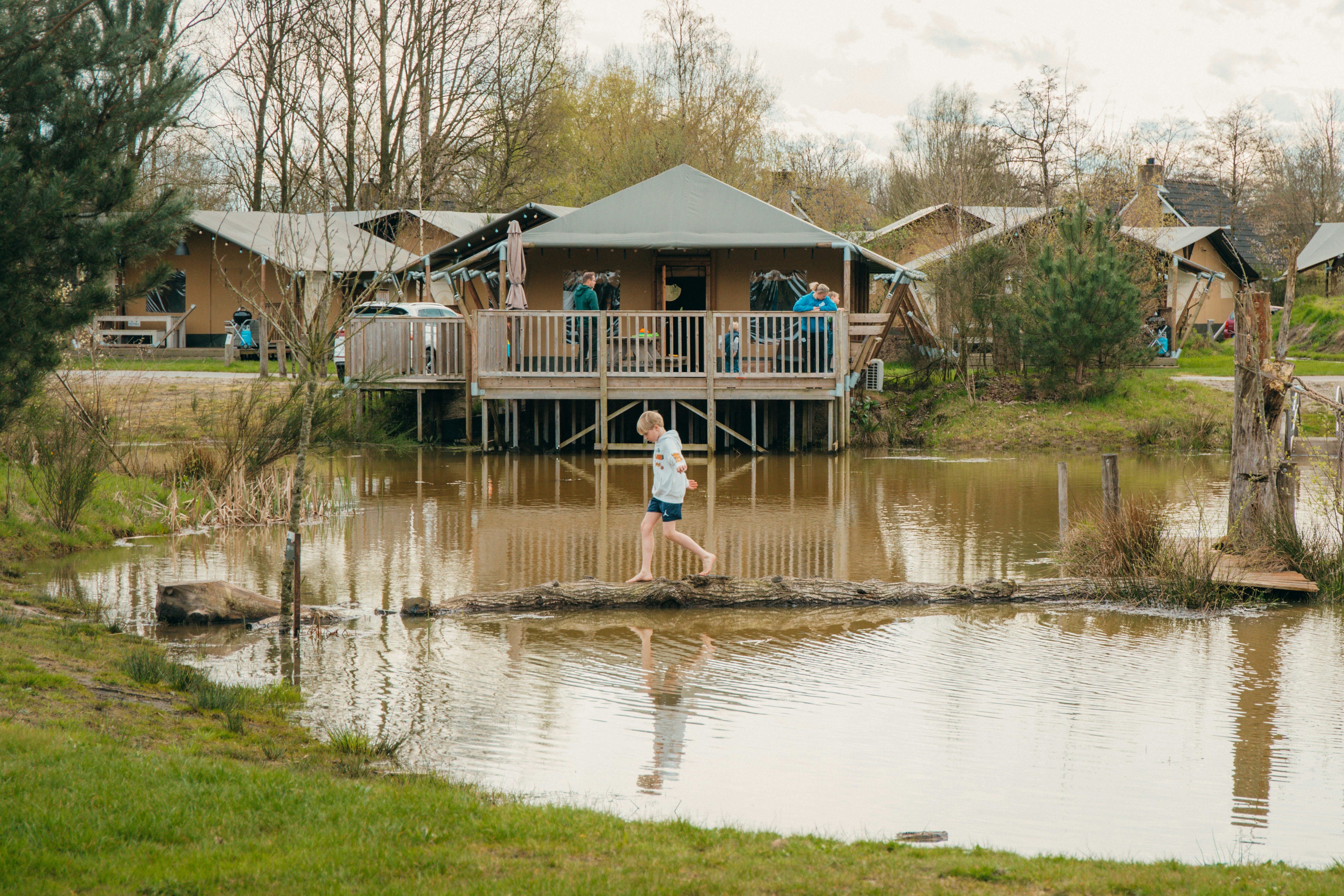 Vakantiepark Sallandshoeve - Standplätze auf dem Campingplatz - Glamping-Zelte auf dem Campingplatz