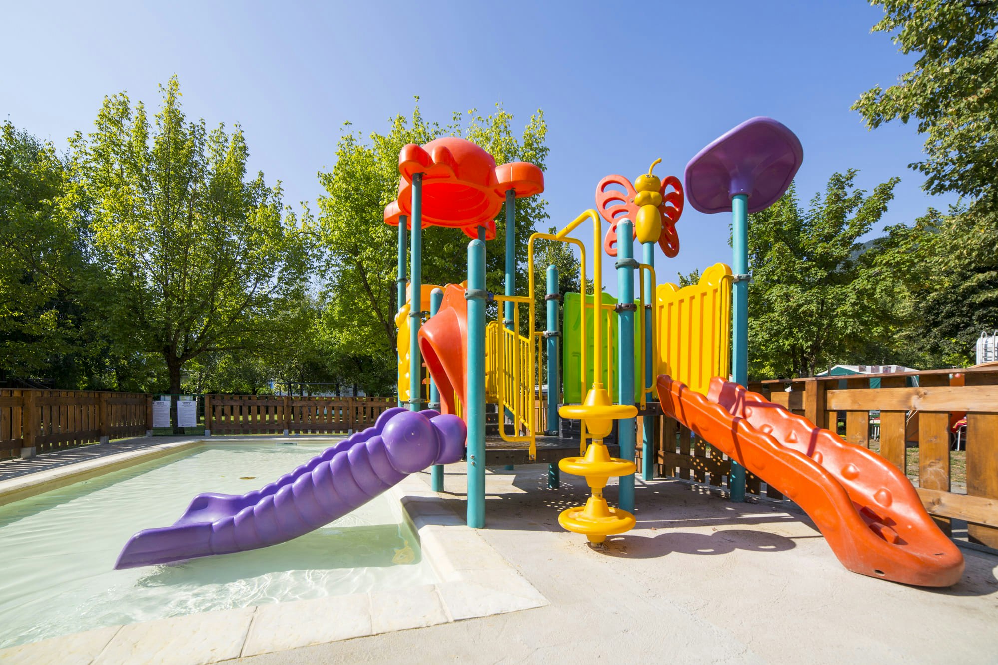 Camping San Cristoforo - Kinderspielplatz auf dem Campingplatz