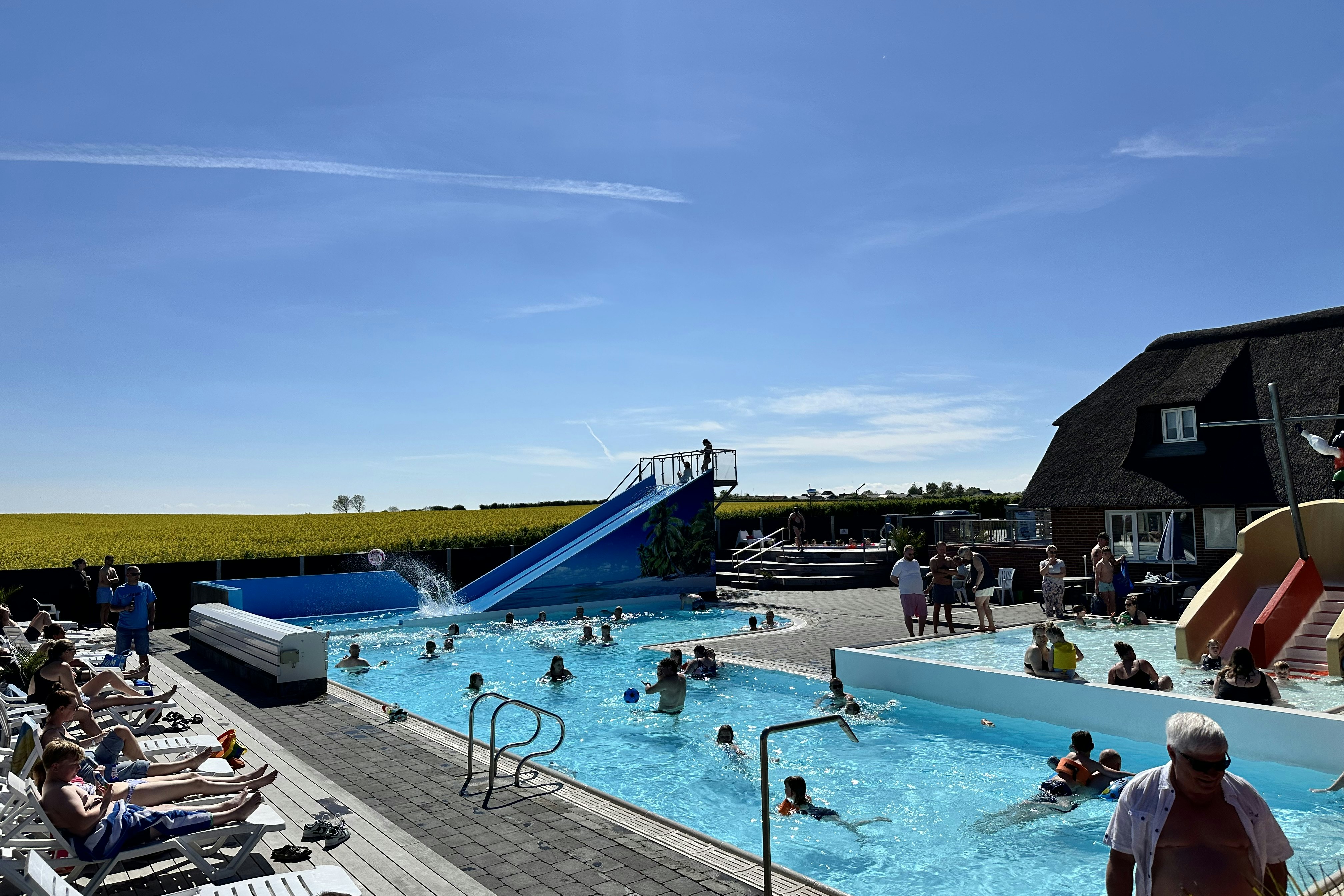 Sandager Naes Camping  Camping Sandager Naes - Freibad auf dem Campingplatz