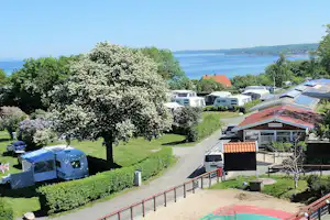Camping Sandkås - Blick auf den Campingplatz