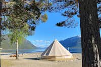 Camping Sandviken  - Glamping Zelt am See