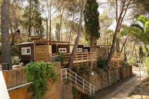 Camping Santa Elena Camping Santa Elena Ciutat - Mobilheime auf dem Campingplatz