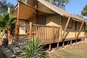 Camping Santa Lucia - Glamping-Zelt auf dem Campingplatz