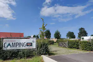 Camping Scheibeekhoeve - Eingang des Campingplatzes