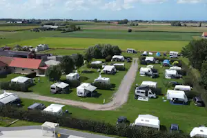 Camping Scheibeekhoeve - Standplatzwiese auf dem Campingplatz