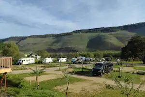MoselCamping Bernkastel Camping Schenk - Standplätze auf dem Campingplatz