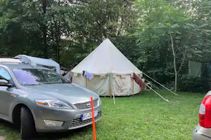 Camping Schlüchttal - Zeltwiese auf dem Campingplatz