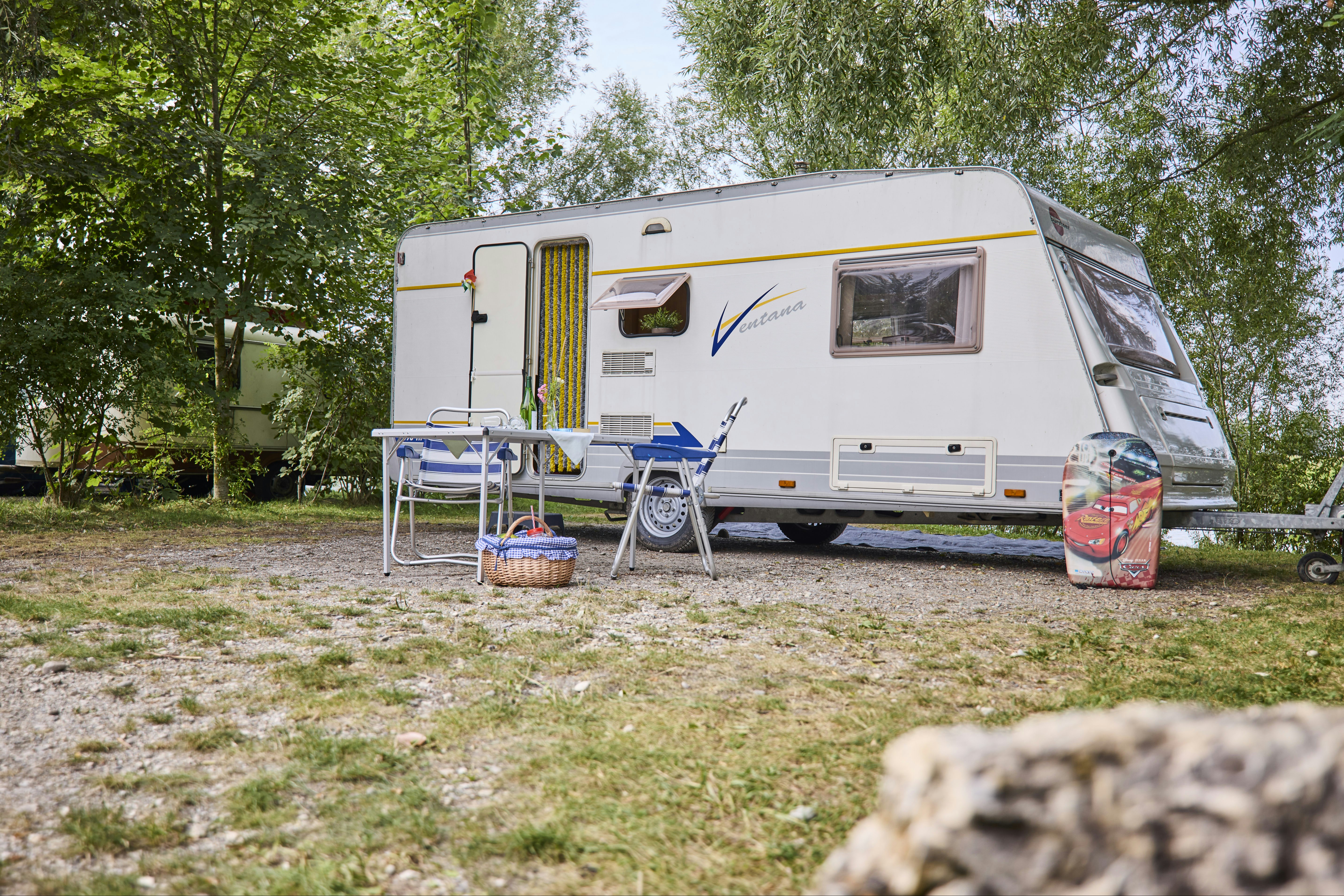 Camping Schwarzfelder Hof - Standplätze auf dem Campingplatz