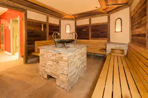 Camping Schwarzsee - Sauna des Campingplatzes