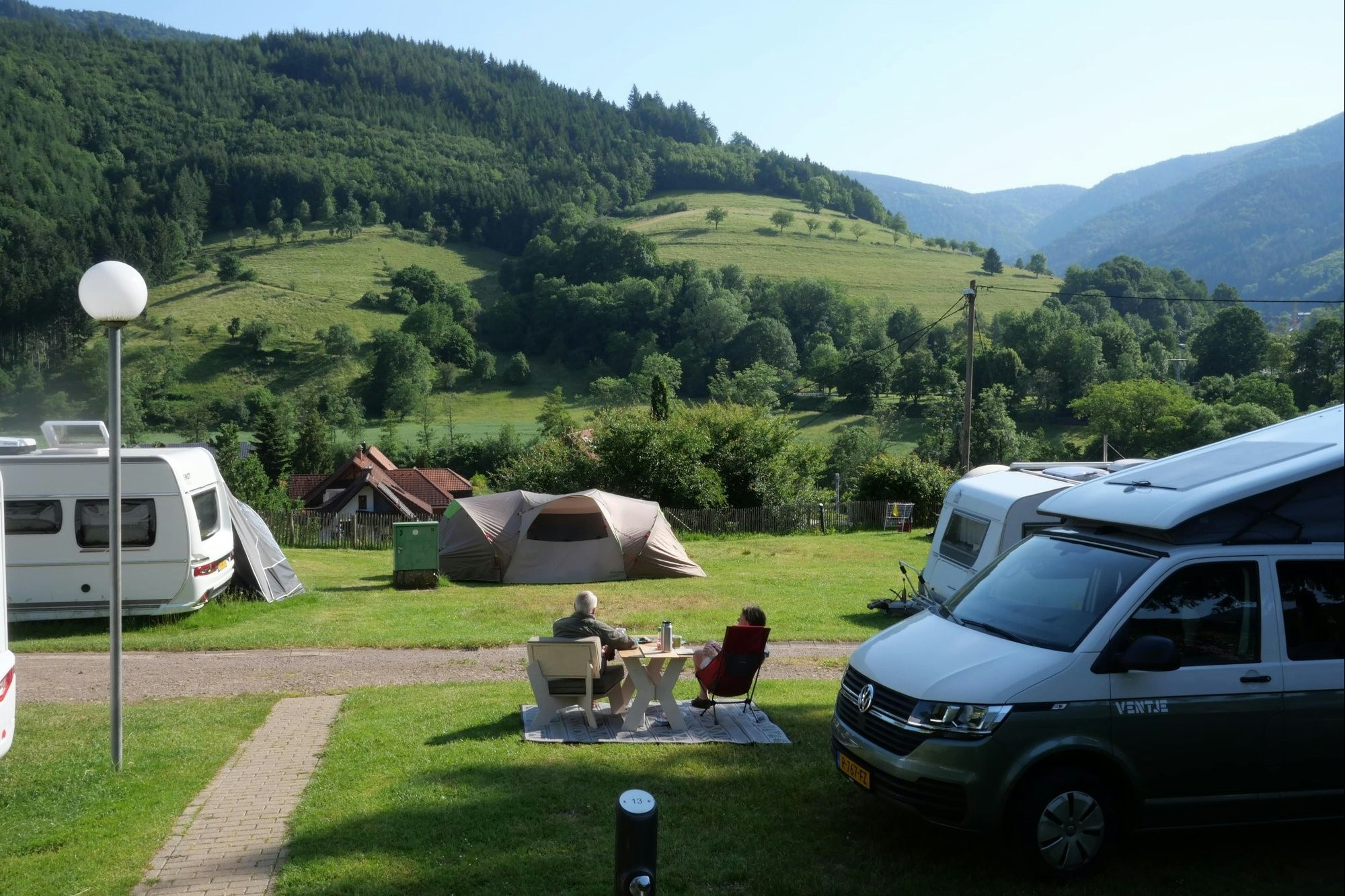 Campingplatz Schwarzwaldhorn - Standplätze auf dem Campingplatz