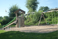 Camping Seeblick  -  Spielplatz vom Campingplatz im Grünen
