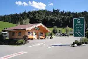 Camping Seehof - Campingplatz Rezeption